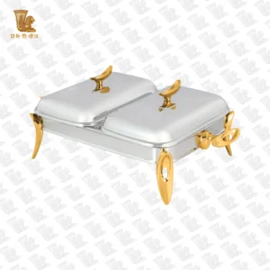 سوفله خوری دوقلو پرتی – مدل فلیم – سیلور طلایی