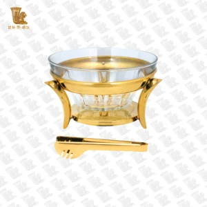 سوفله سالاد خوری پرتی – مدل فلیم – طلایی