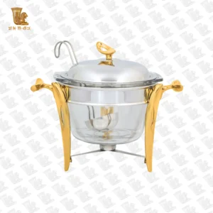 سوفله سوپ خوری پرتی – مدل فلیم – سیلور طلایی