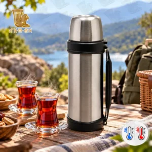 فلاسک 1 لیتری از جنس استیل