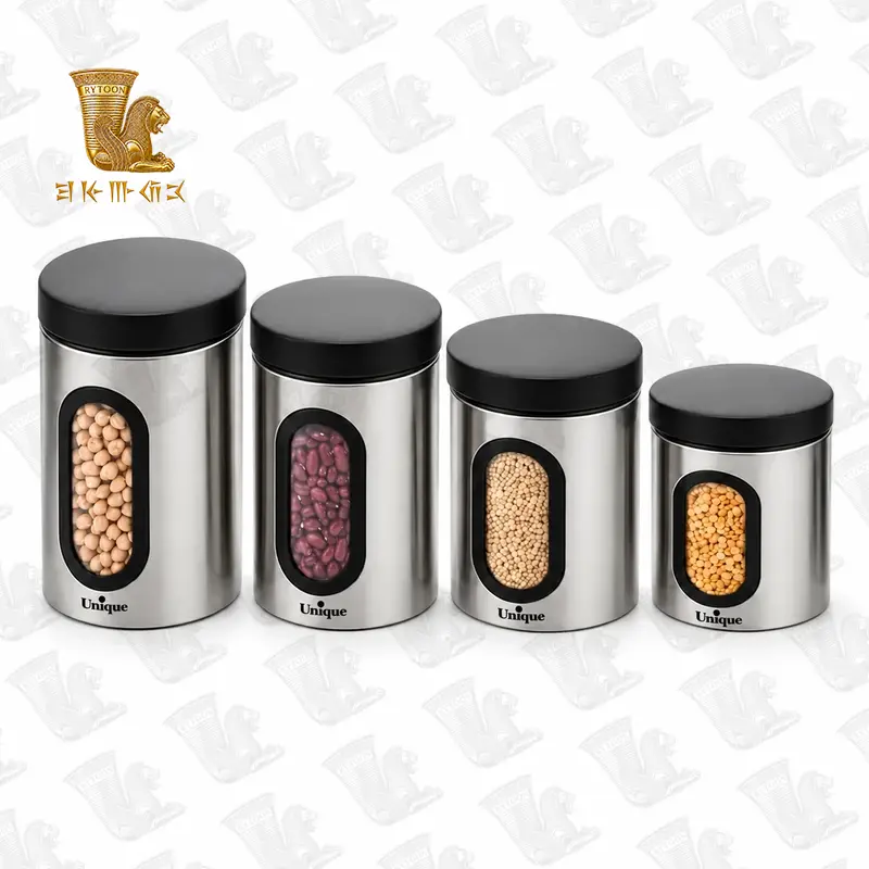 بانکه حبوبات یونیک – مدل 5990 – استیل - Image 2