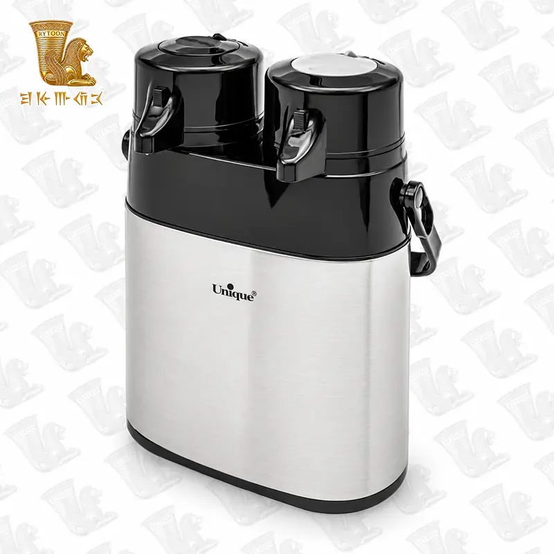 فلاسک یونیک دوقلو 1 لیتری – مدل 9040 – استیل براق - Image 2
